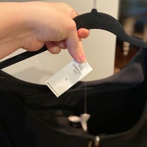 Banana Republic Black Fit and Flare Classic Dress